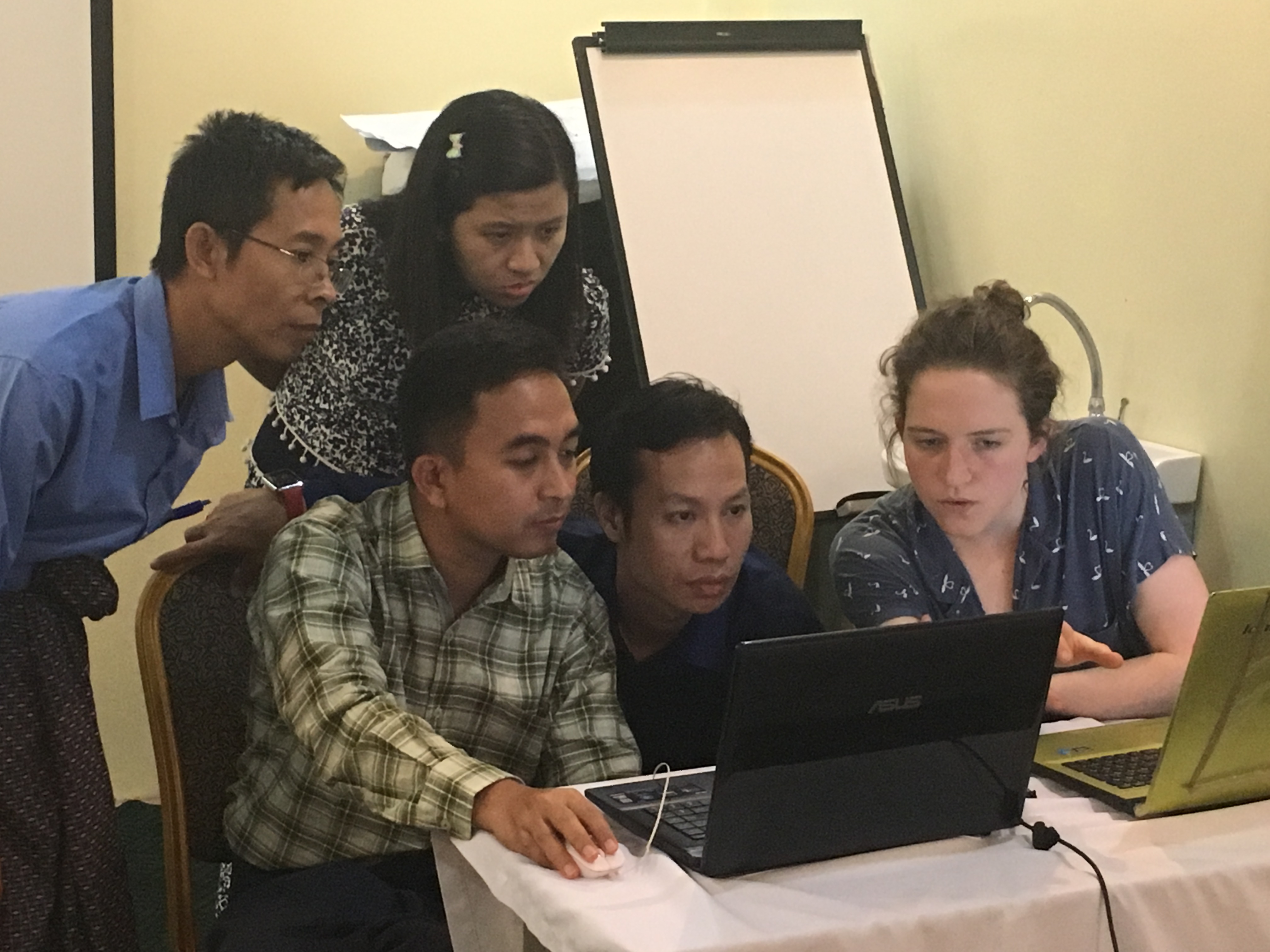 LASER&#039;s NTD mapping training in Myanmar