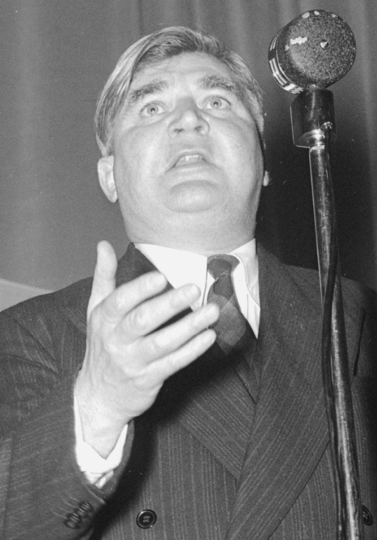 Caption: Aneurin Bevan1945 minister of health. Credit: Wikimedia