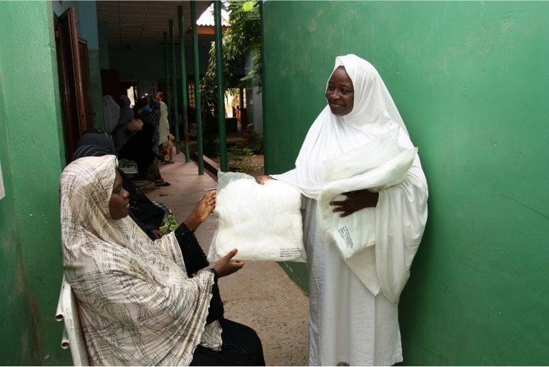 Distribution of insecticide treated mosquito nets to pregnant women through the UK Foreign Commonwealth & Development Office’s Support to the National Malaria Programme in Nigeria. © Malaria Consortium