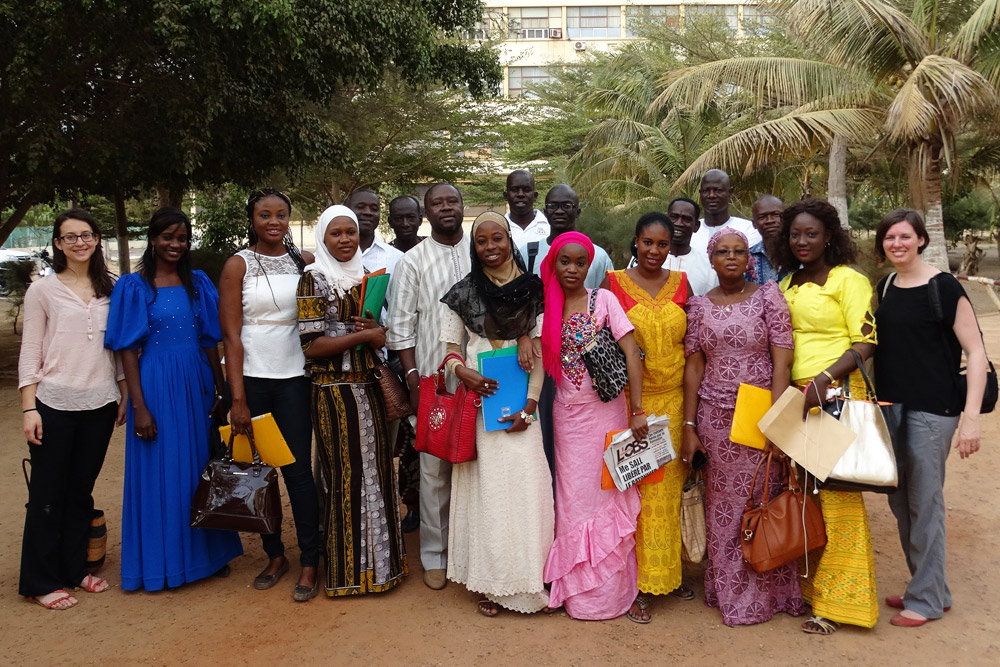 Data quality survey team, Senegal