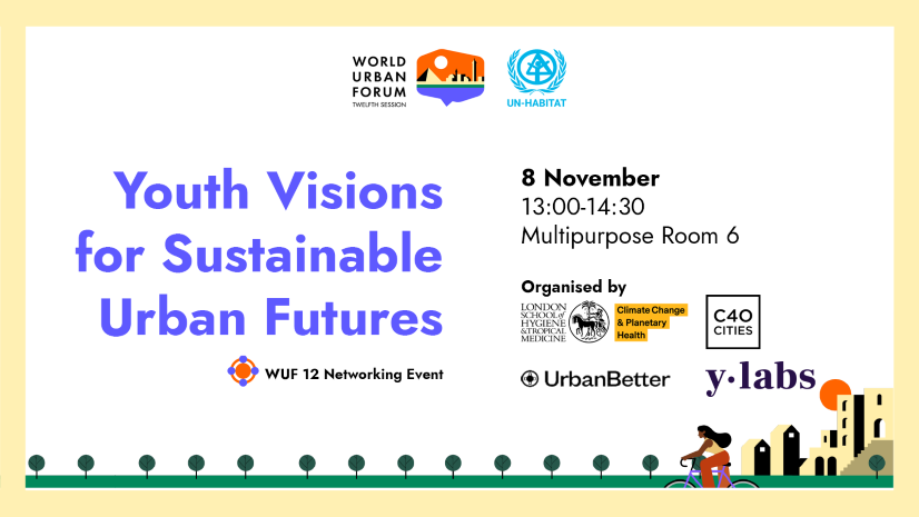 Youth visions for sustainable urban futures - World Urban Forum - 8 November