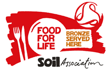 Soil Association Food for Life Award logo