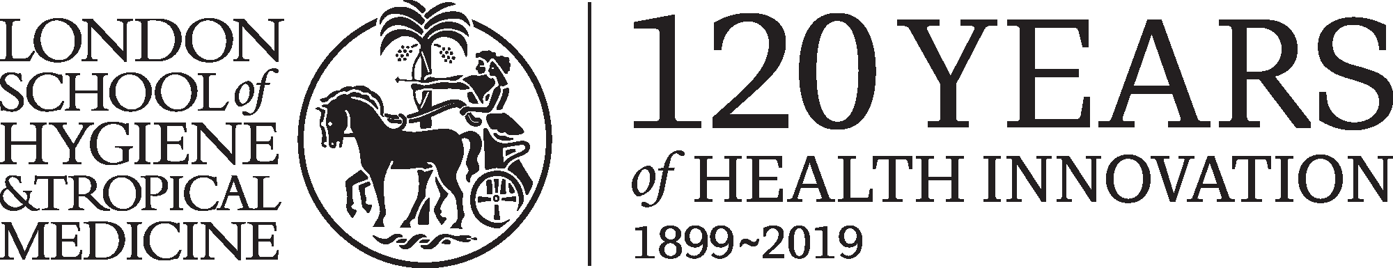 LSHTM 120 logo