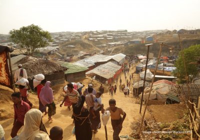 Rohingya village 