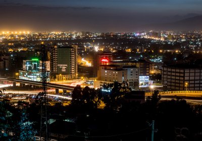Addis Ababa evening pic