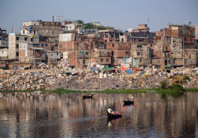 River taxis ply the waters across the Buriganga and the districts of Islambag and Koyla Ghat