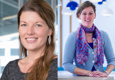From left to right: Dr Marissa van Maaren (credit: IKNL) and Professor Sabine Siesling (credit: IKNL). 