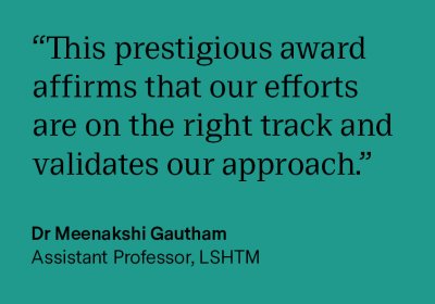 Meenakshi Gautham, Assistant Professor at LSHTM and team lead for OASIS