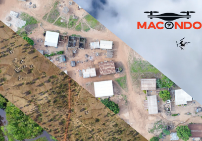 Macondo&#039;s aeerial images captured using drones for malaria control and risk mapping in South America, Southeast Asia and sub-Saharan Africa.  