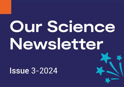 Graphic illustrating Our Science Issue 3 - 2024