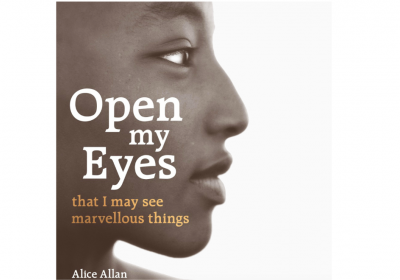 Open my eyes by Alice Allan - book cover