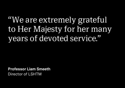 Liam Smeeth quote card to mark the Queen&#039;s death