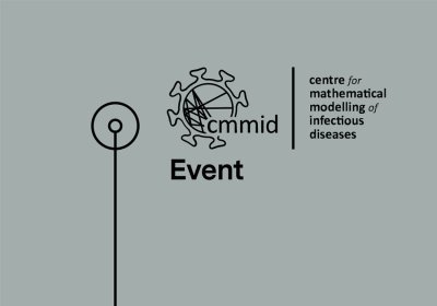 Event card of Centre for Mathematical Modelling of Infectious Diseases on a grey background