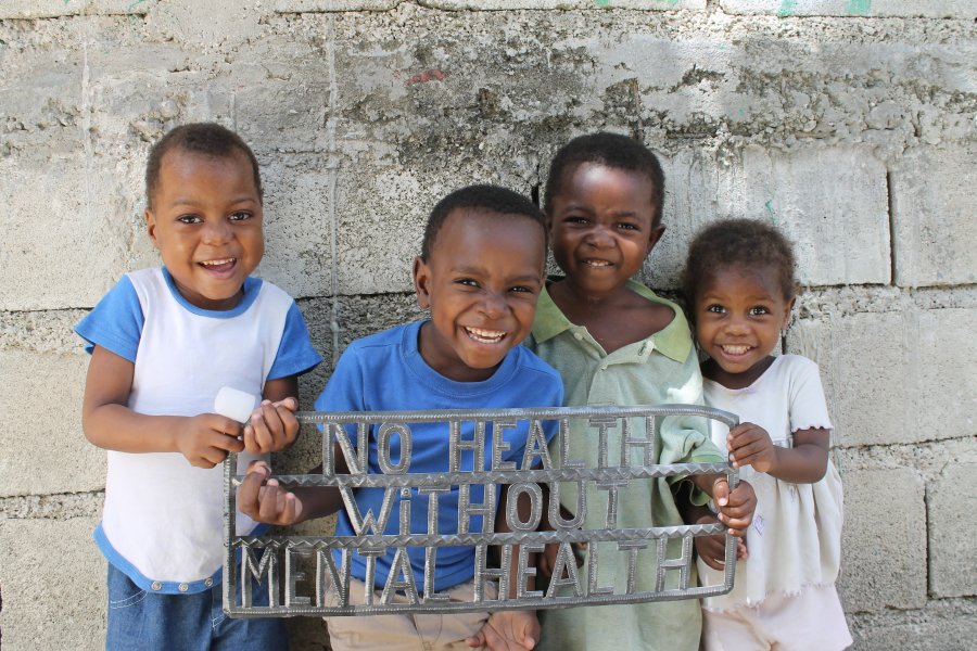 Children at Real Hope for Haiti in Cazale Haiti.