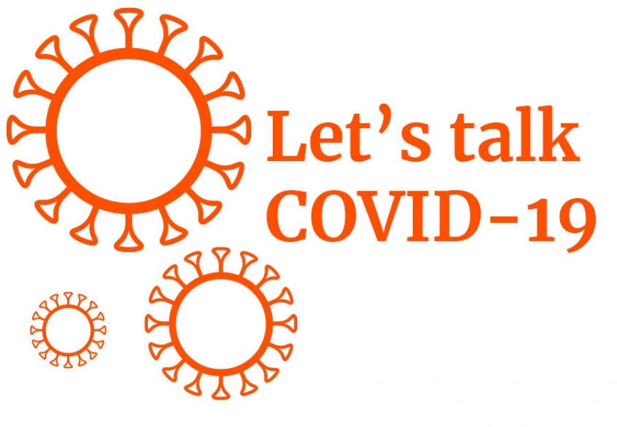 Let&#039;s talk COVID-19 series graphic