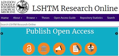 LSHTM Research Online homepage