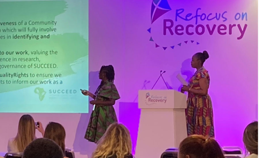 Refocus on Recovery Conference, Nottingham, UK. 